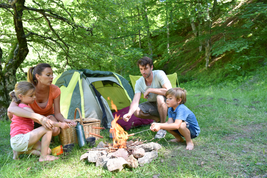 famille au camping Roche sur Yon pas cher