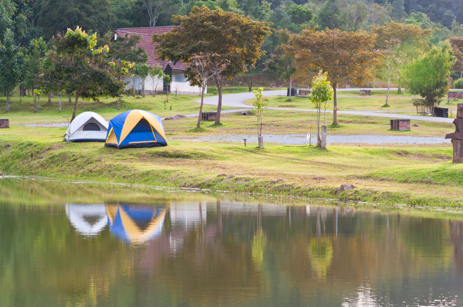 camping bord de lac de Sainte-Croix 