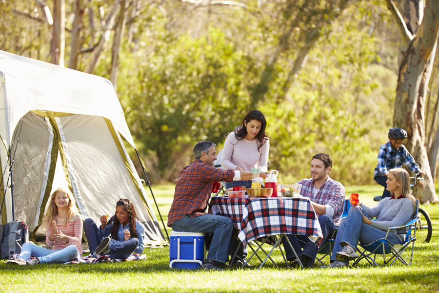 famille en camping Hendaye 64