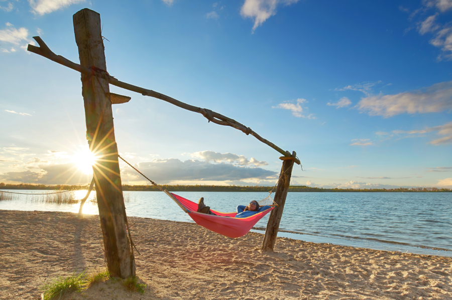 relaxation bord de la mer Normandie