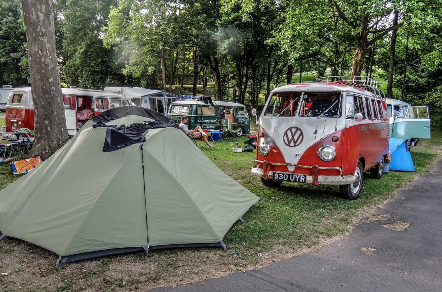 terrain de camping Gironde 