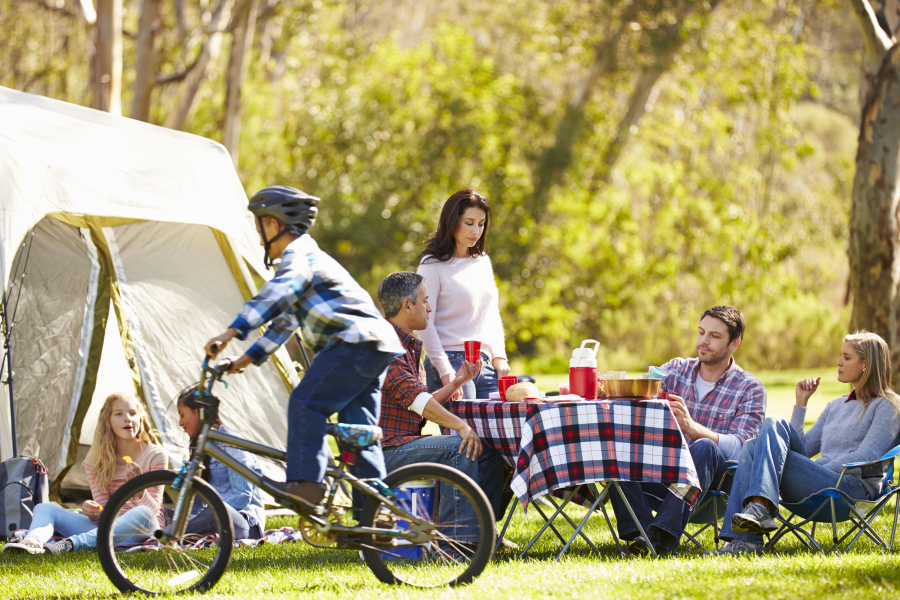 famille en camping Argeles sur Mer